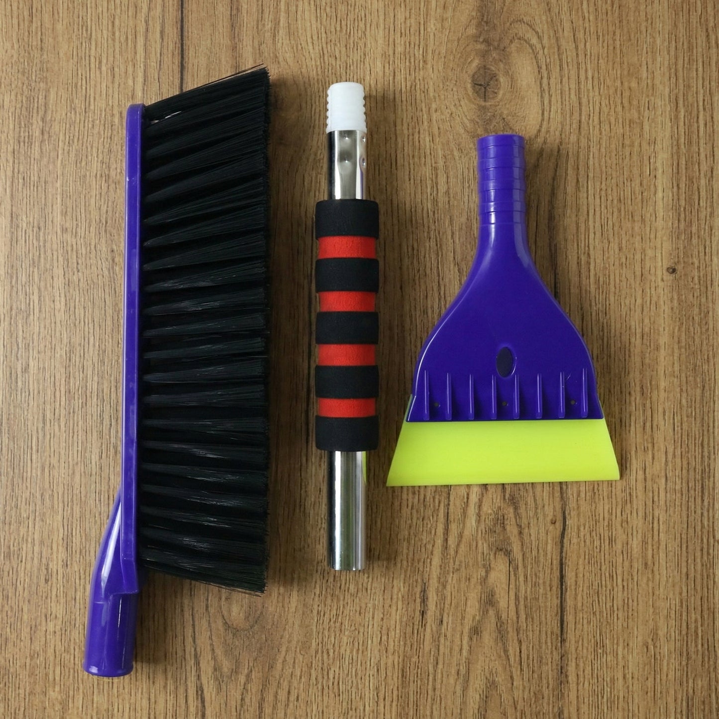 snow cleaning brush car