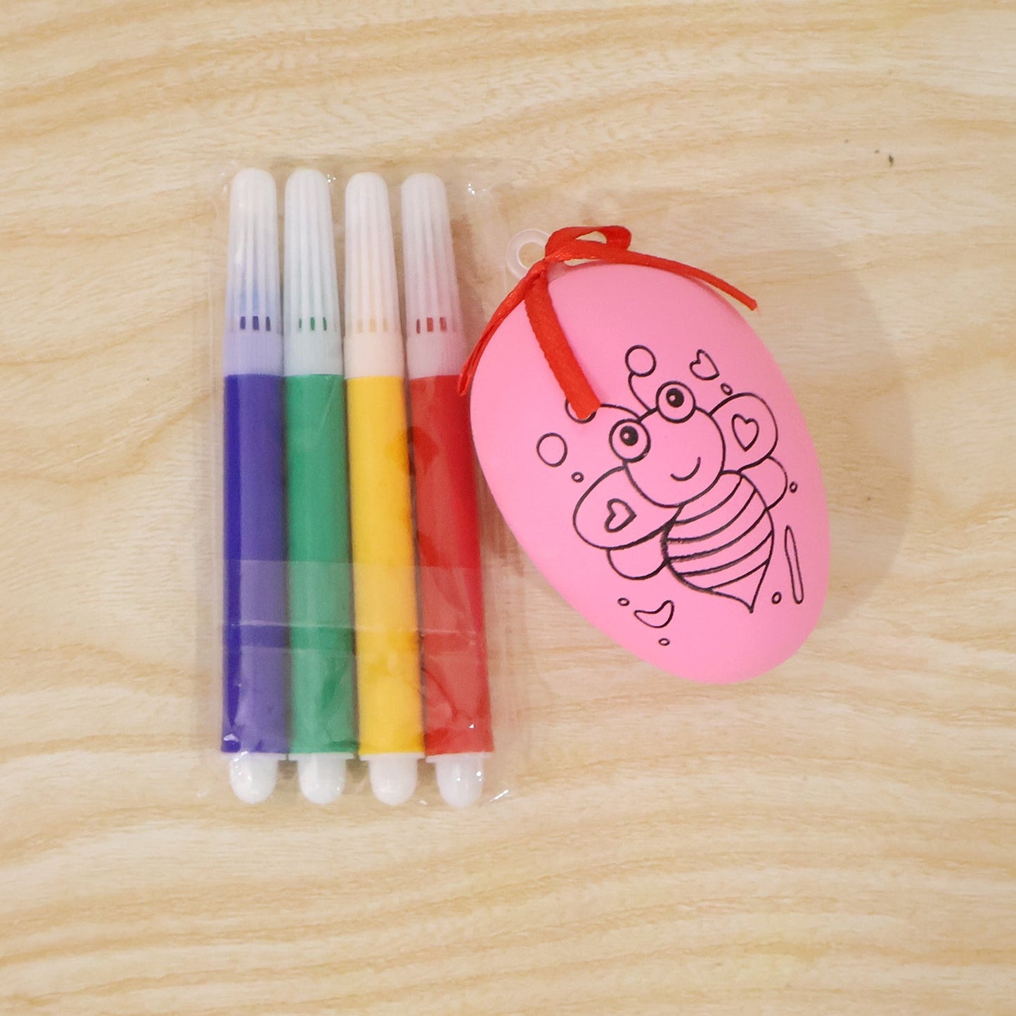 Creative DIY Paint Egg and Color Pens (1 Set)