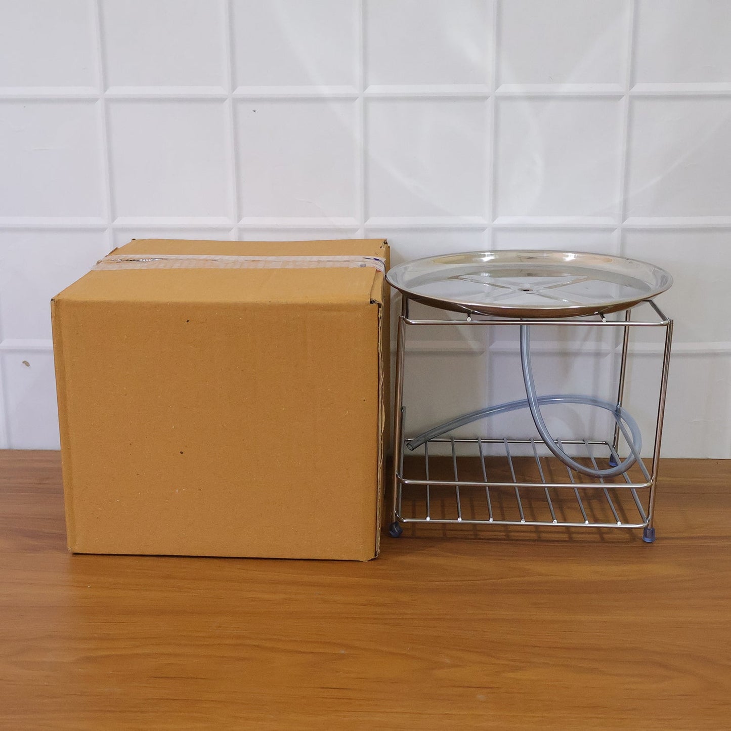 steel kitchen tools stand