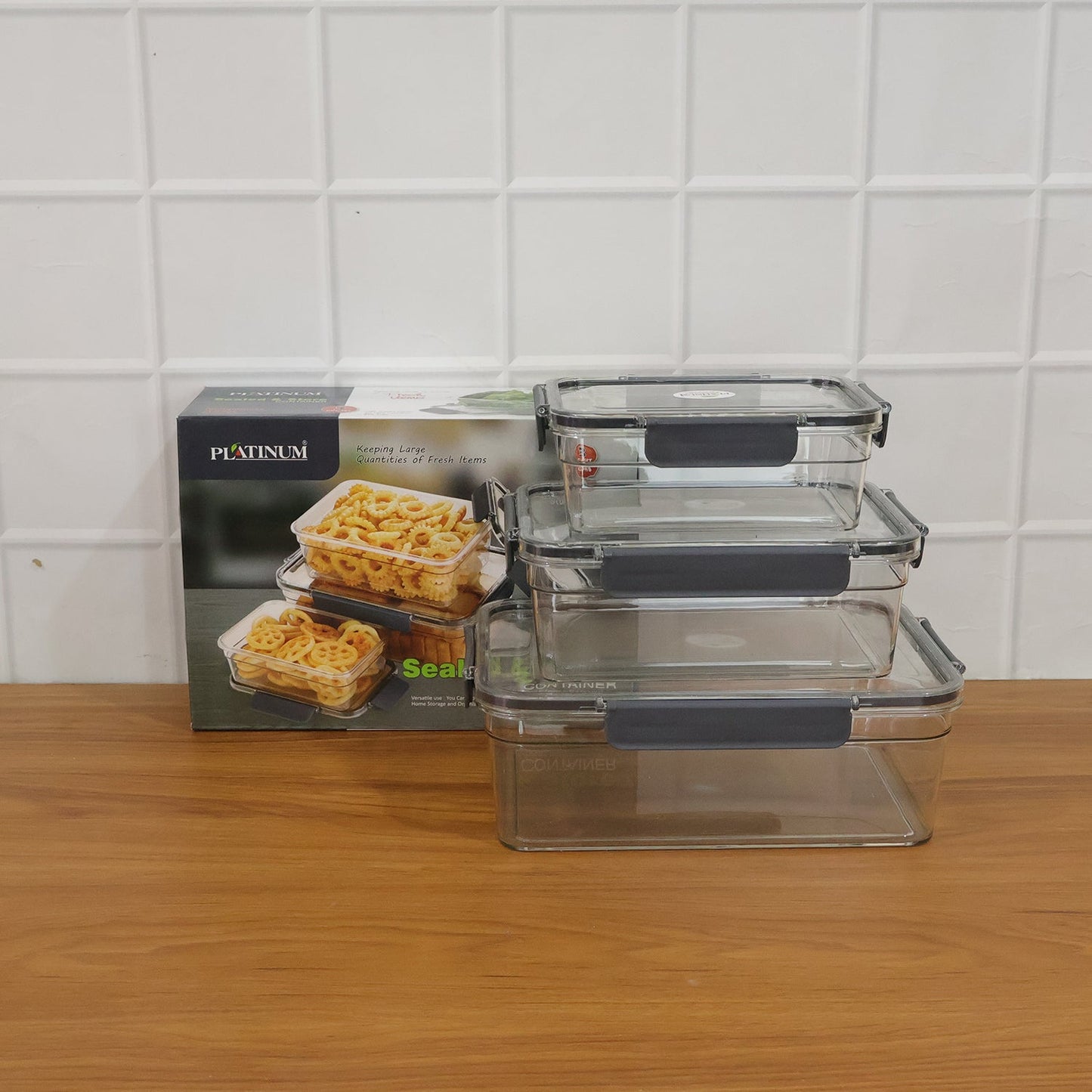 plastic pantry storage