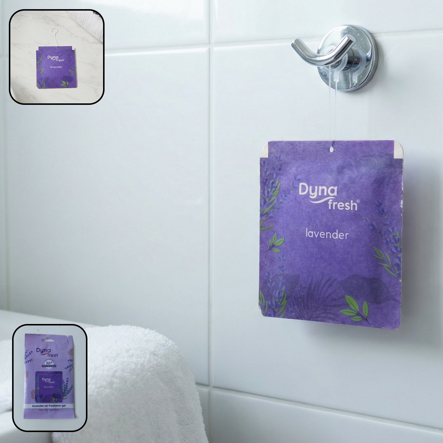 Lavender hanging air freshener gel 10gm
