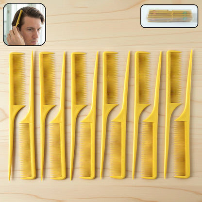 professional tail comb set for hair styling 12 pc