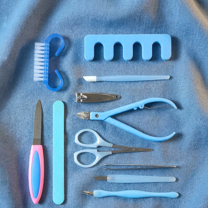 11 In 1 Manicure Pedicure Nail Care Kit Set