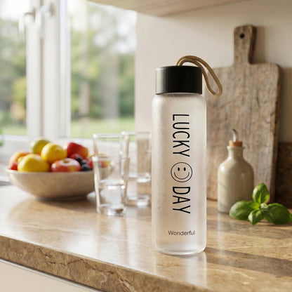 reusable glass bottle design