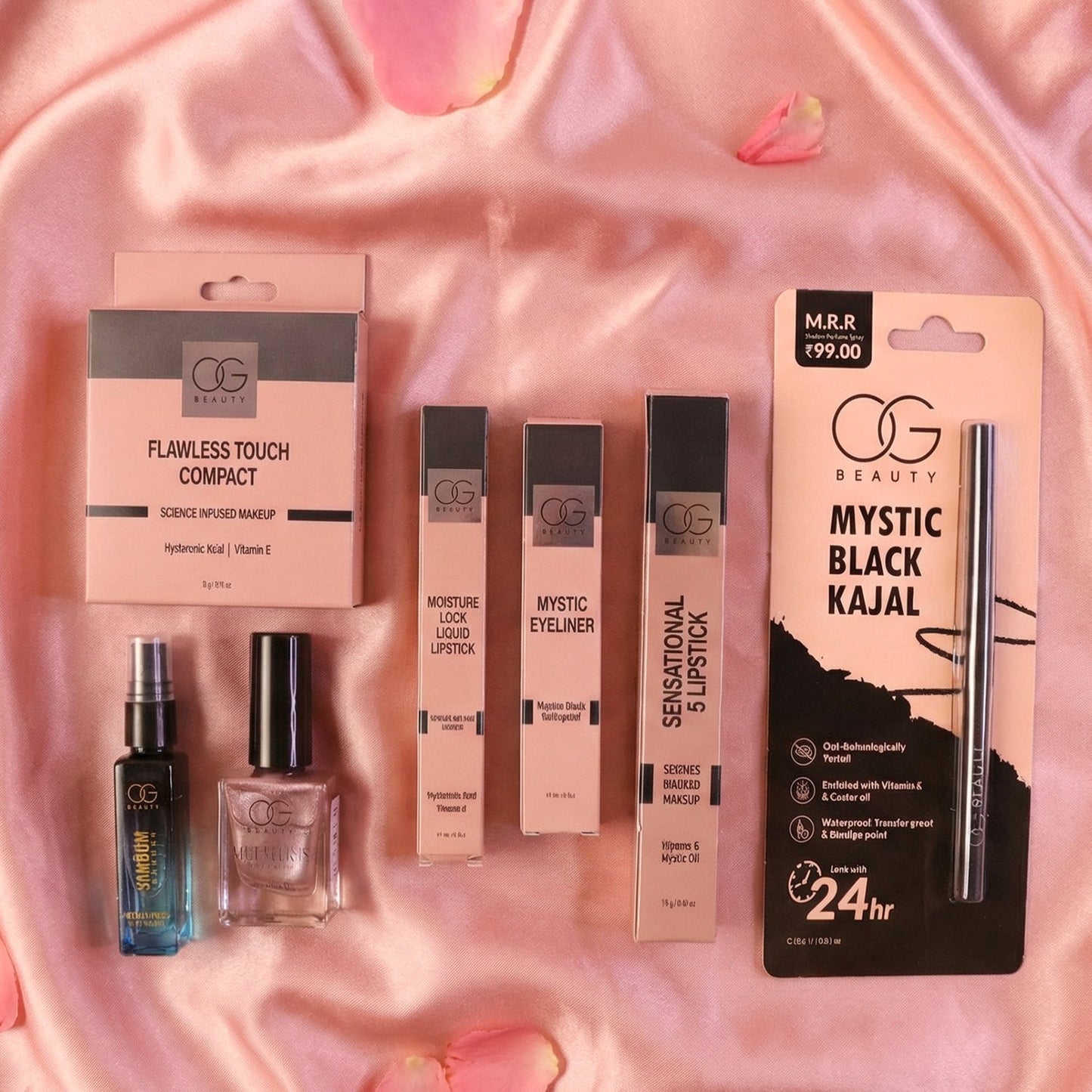 7 in 1 OG beauty complete makeup combo kit,