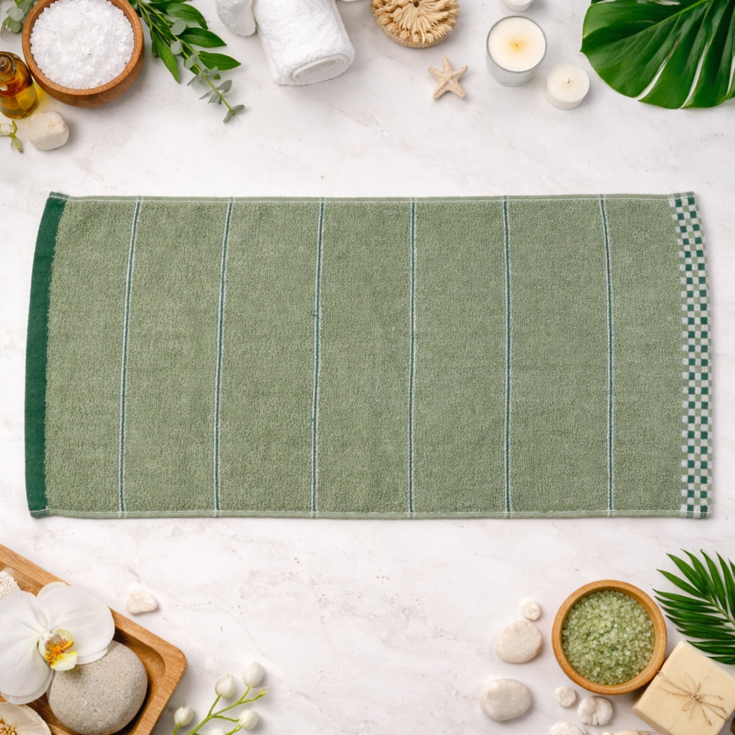 Multipurpose Soft Cotton Bath Towel (1 Pc, 76x34 Cm)