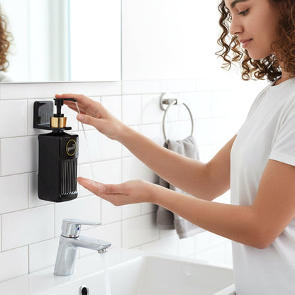 plastic hand wash soap dispenser bottle for bathroom