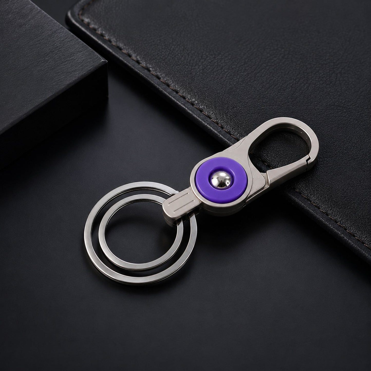 Premium Metal Keychain For Car And Bike Key Holder (1 Pc)