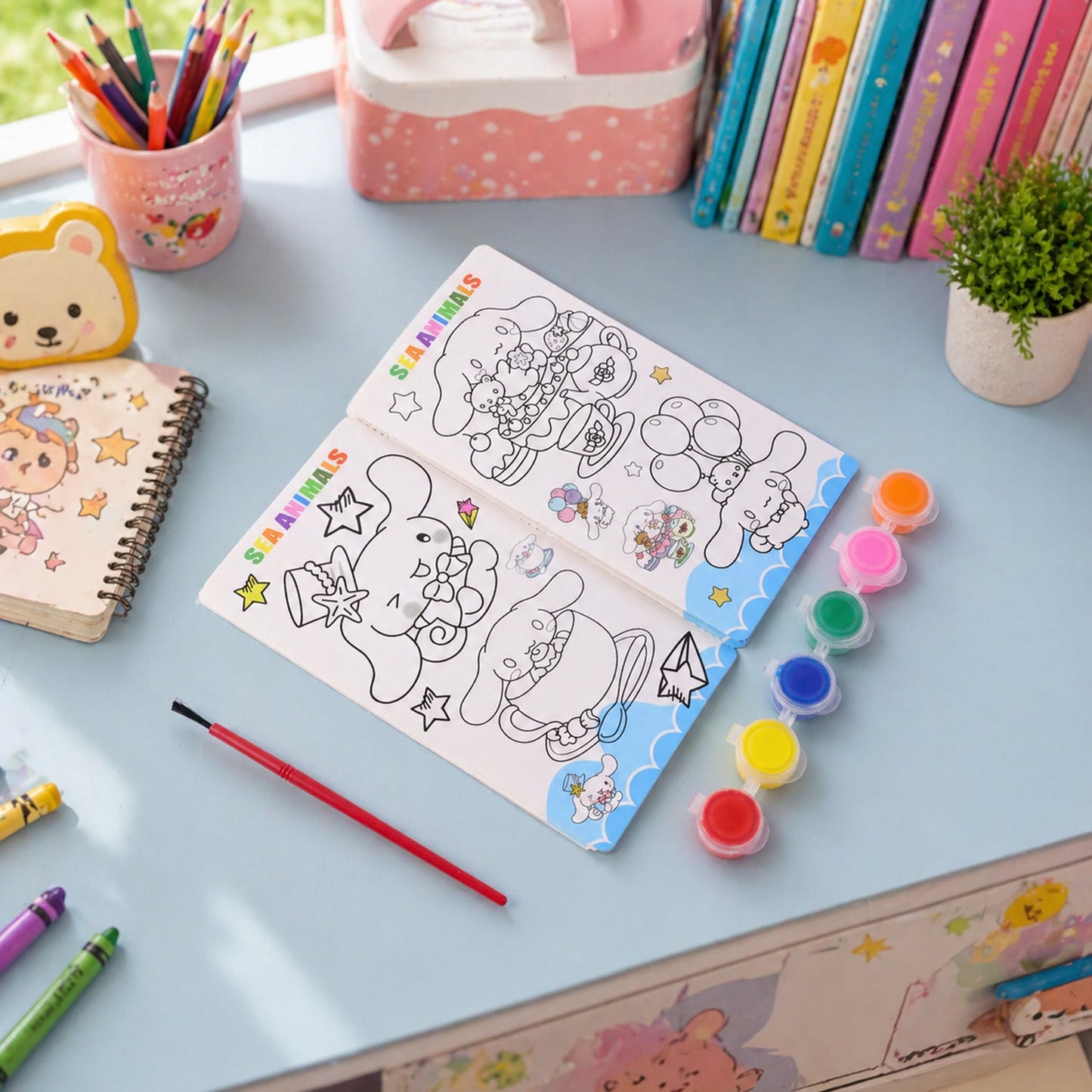 kids drawing painting activity kit