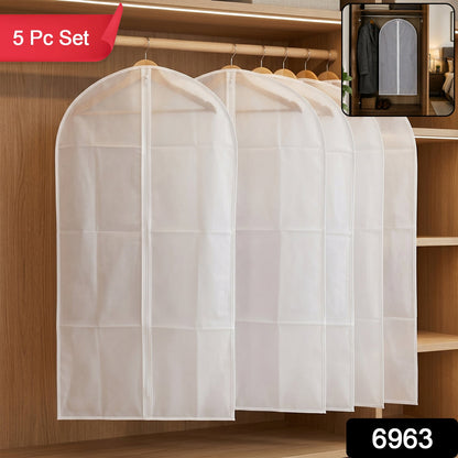 Foldable Non Woven Suit Cover 5 Pc Set - SKU 6963