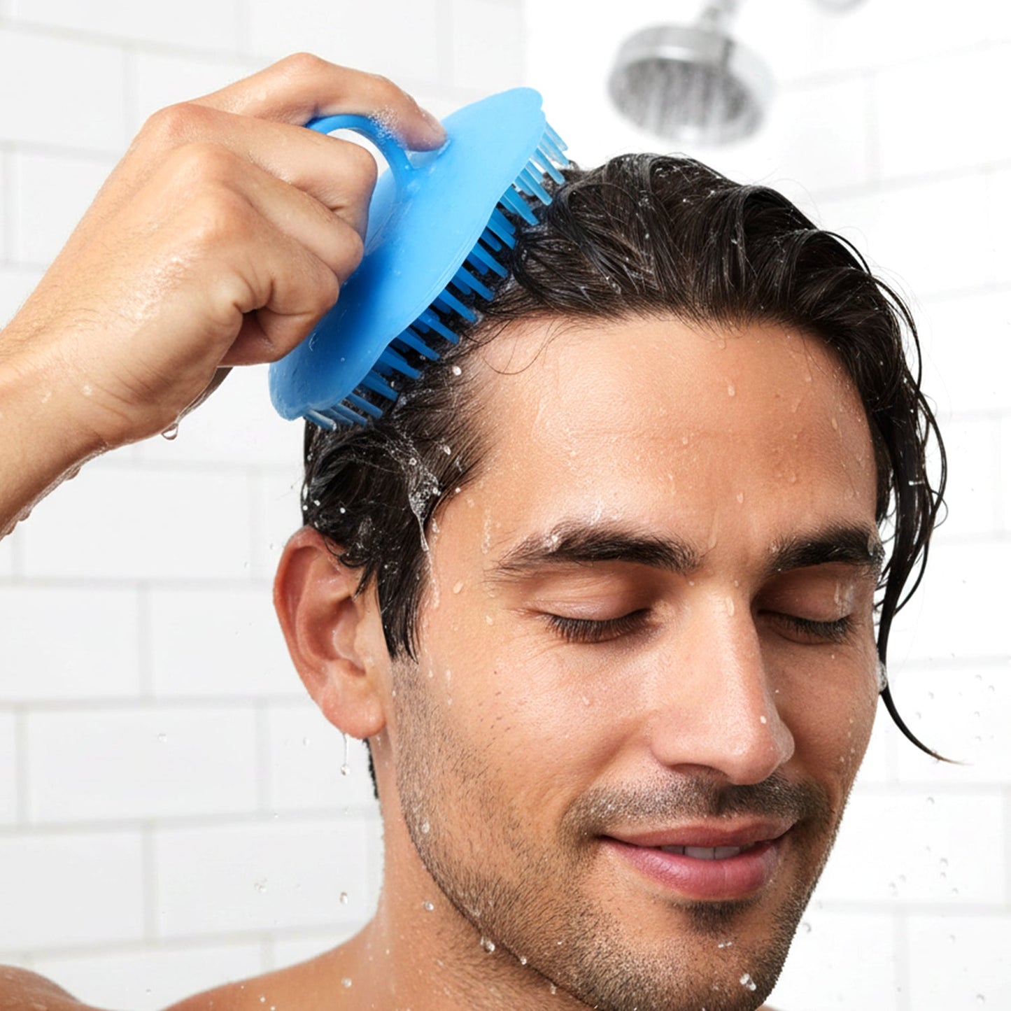 Anti dandruff scalp exfoliating brush