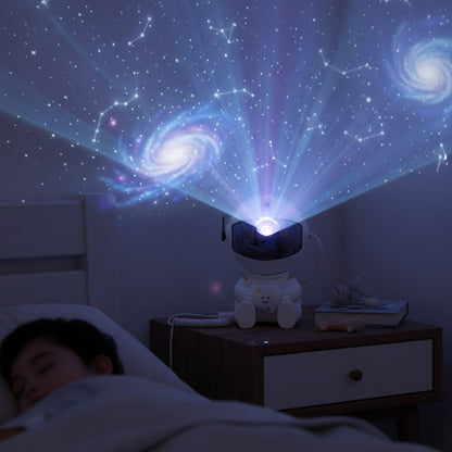 Astronaut Galaxy Star Projector Night Light with Remote Control (1 Pc)