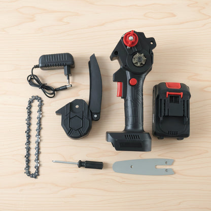  Mini Electric Cordless Chainsaw (1 Set, 48V) - in-use lifestyle shot