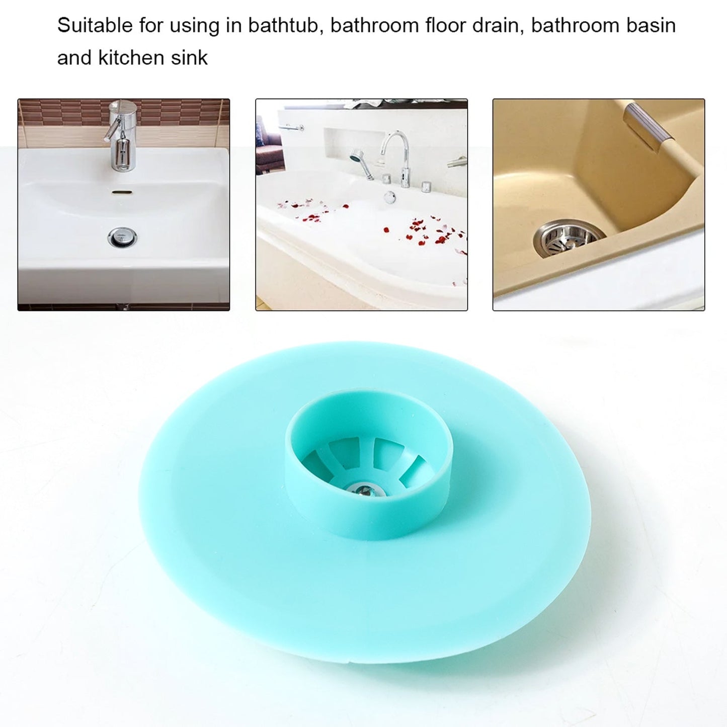 Easy clean drain filter cover