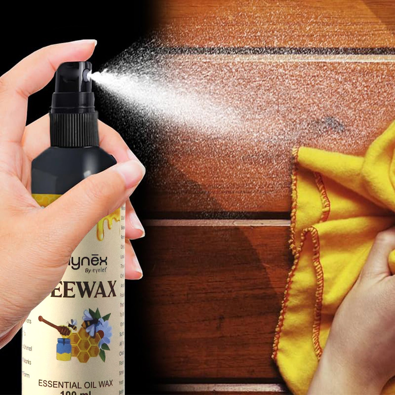 Surface shine spray