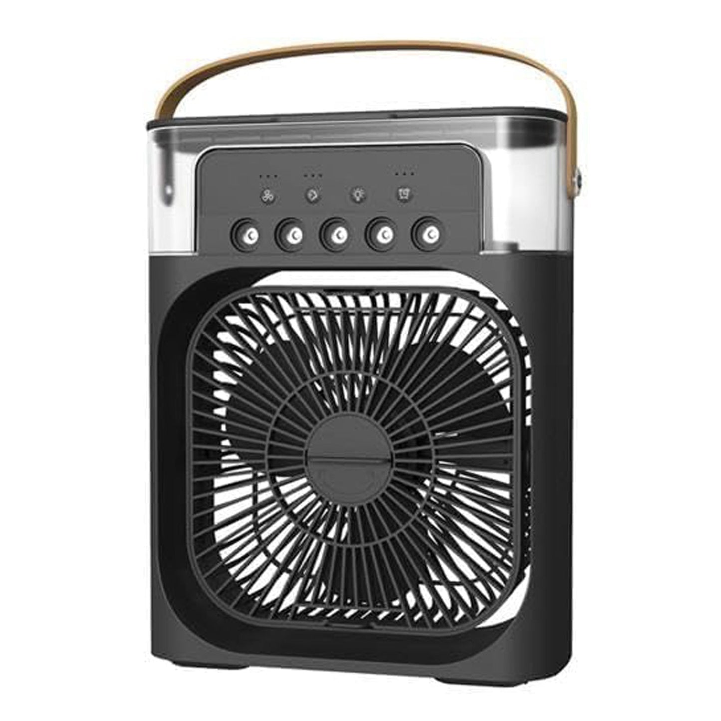  Portable Air Cooler Fan with 7-Color Light – Personal AC Fan - packaging shot