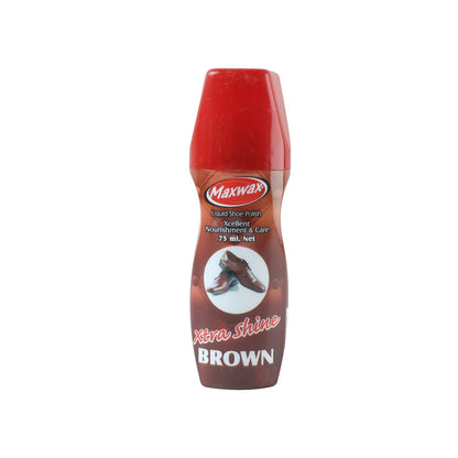 leather brown shoe shiner