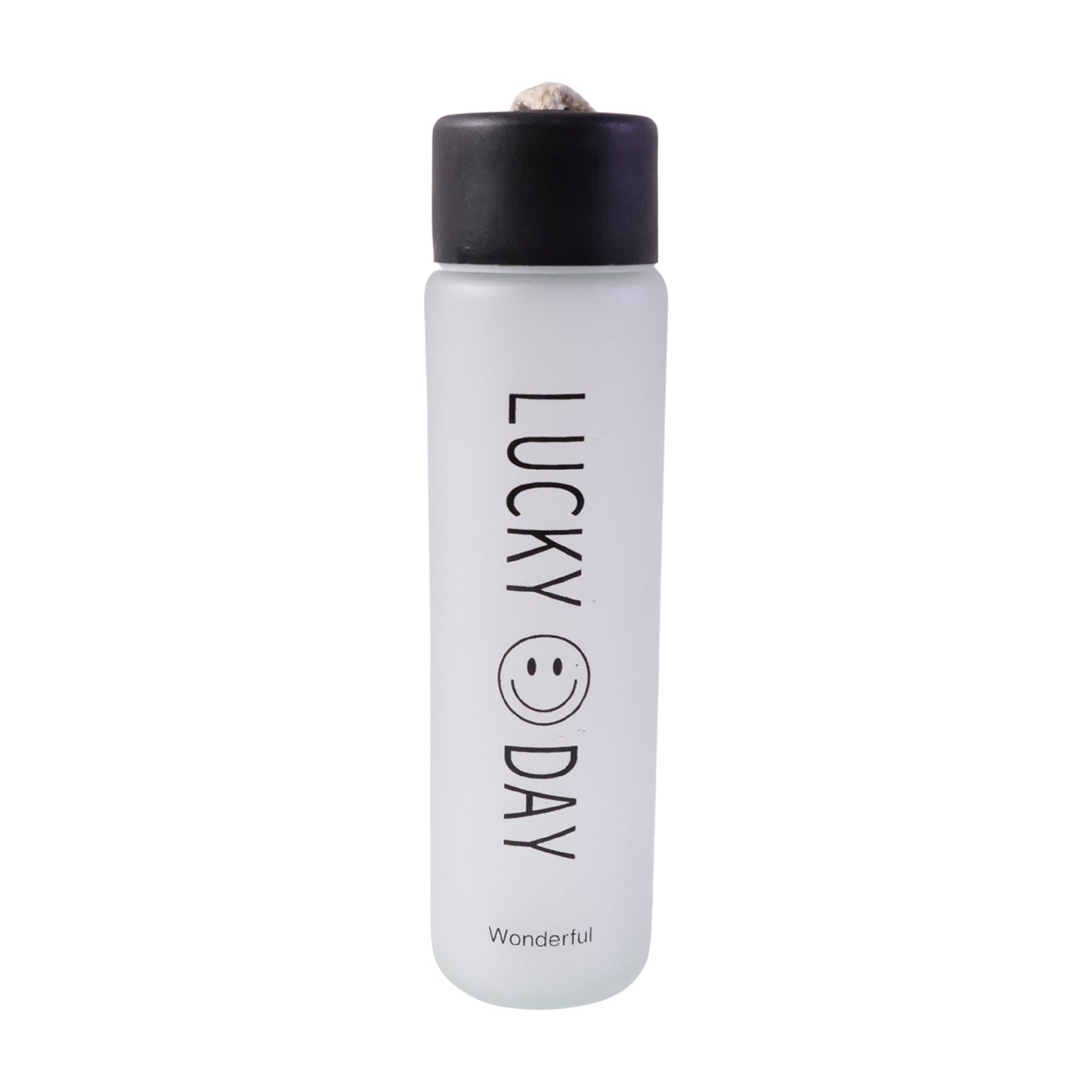 portable glass water bottle