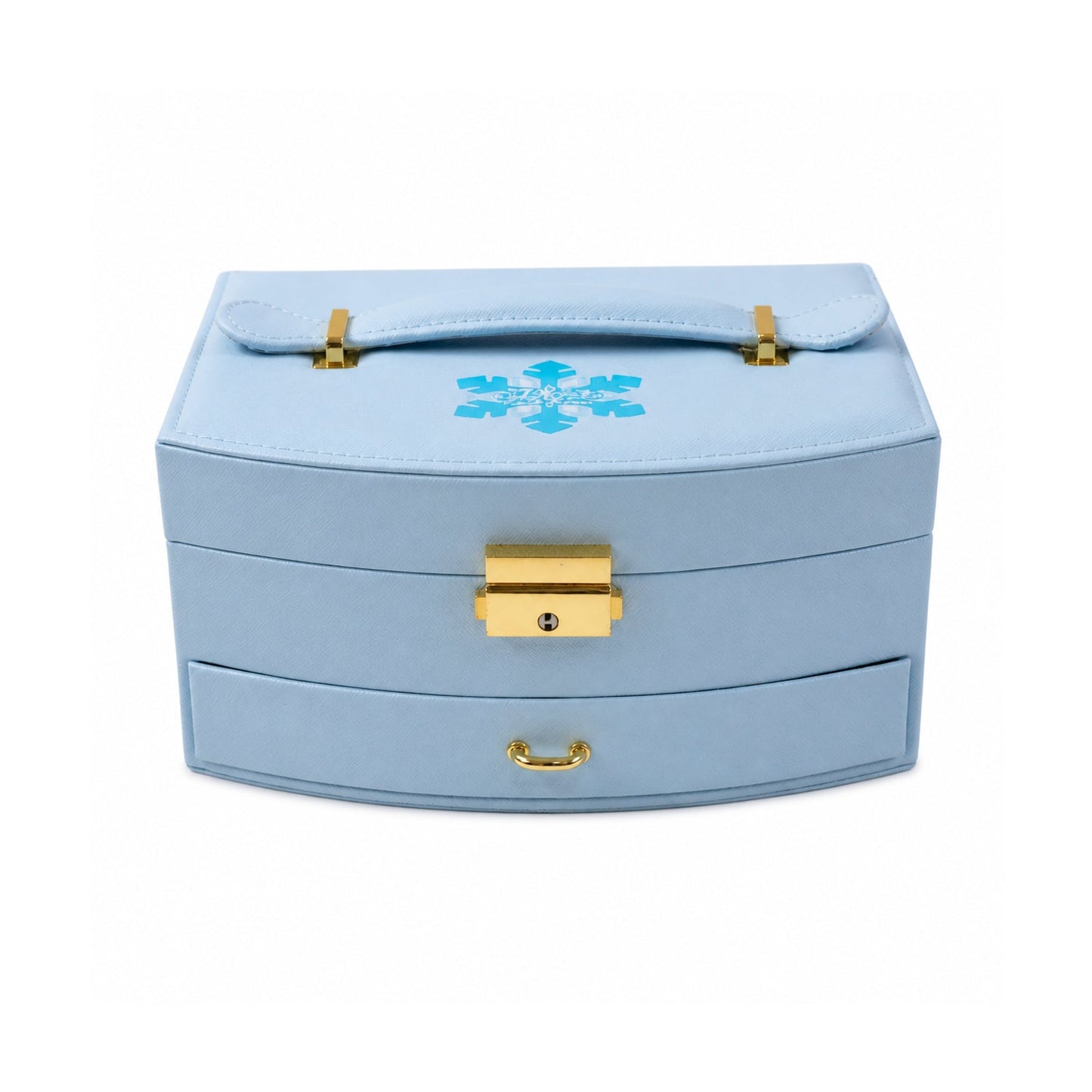 Multi-layer jewellery box with mirror full view India
