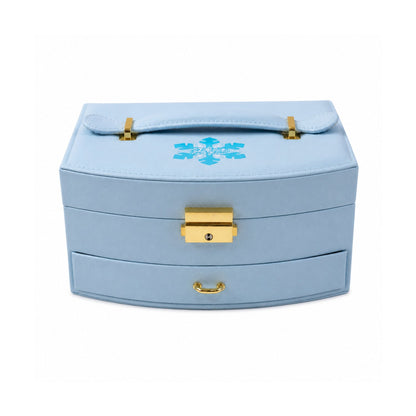 Multi-layer jewellery box with mirror full view India