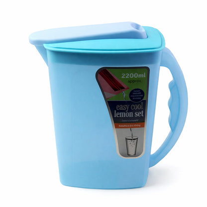 Plastic juice serving jug