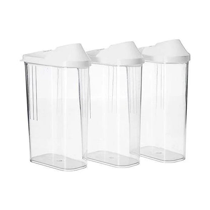 Durable airtight jars for kitchen essentials