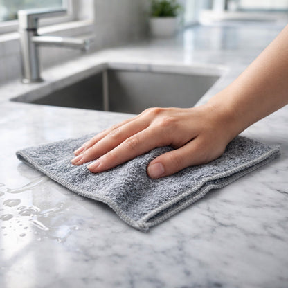 Multi Purpose Reusable Microfiber Cleaning Cloth 29x29 Cm (1 Pc)