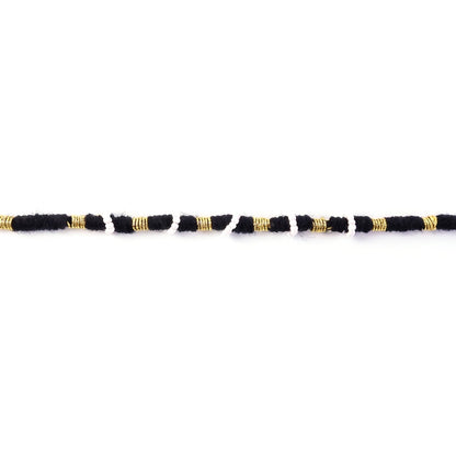 Traditional Black Cotton Rakhi 