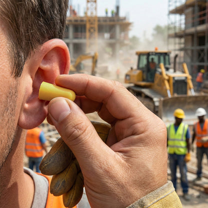 Travel noise control plugs