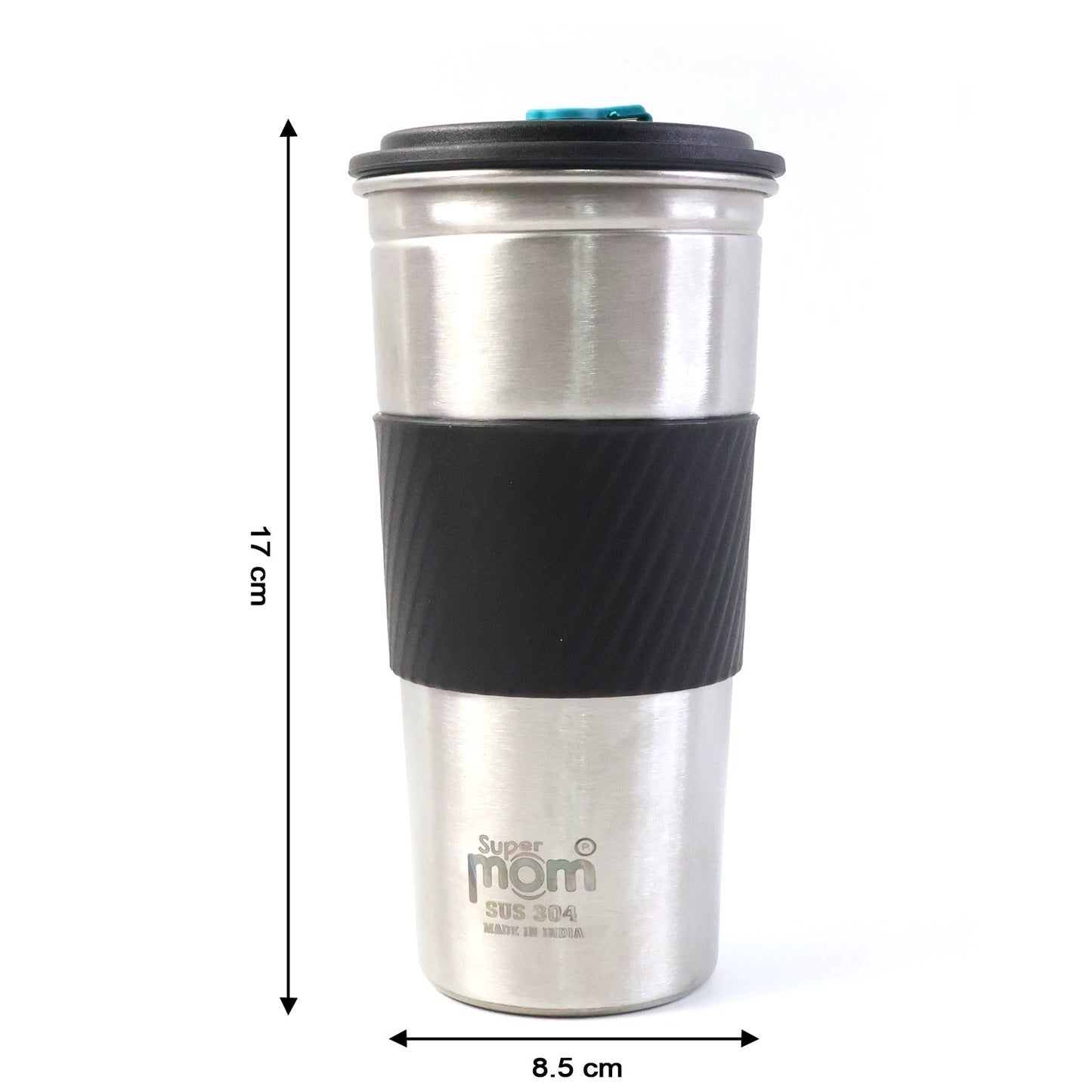 Portable stainless tumbler