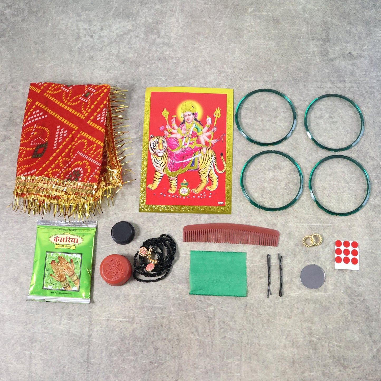 Mataji worship shringar set