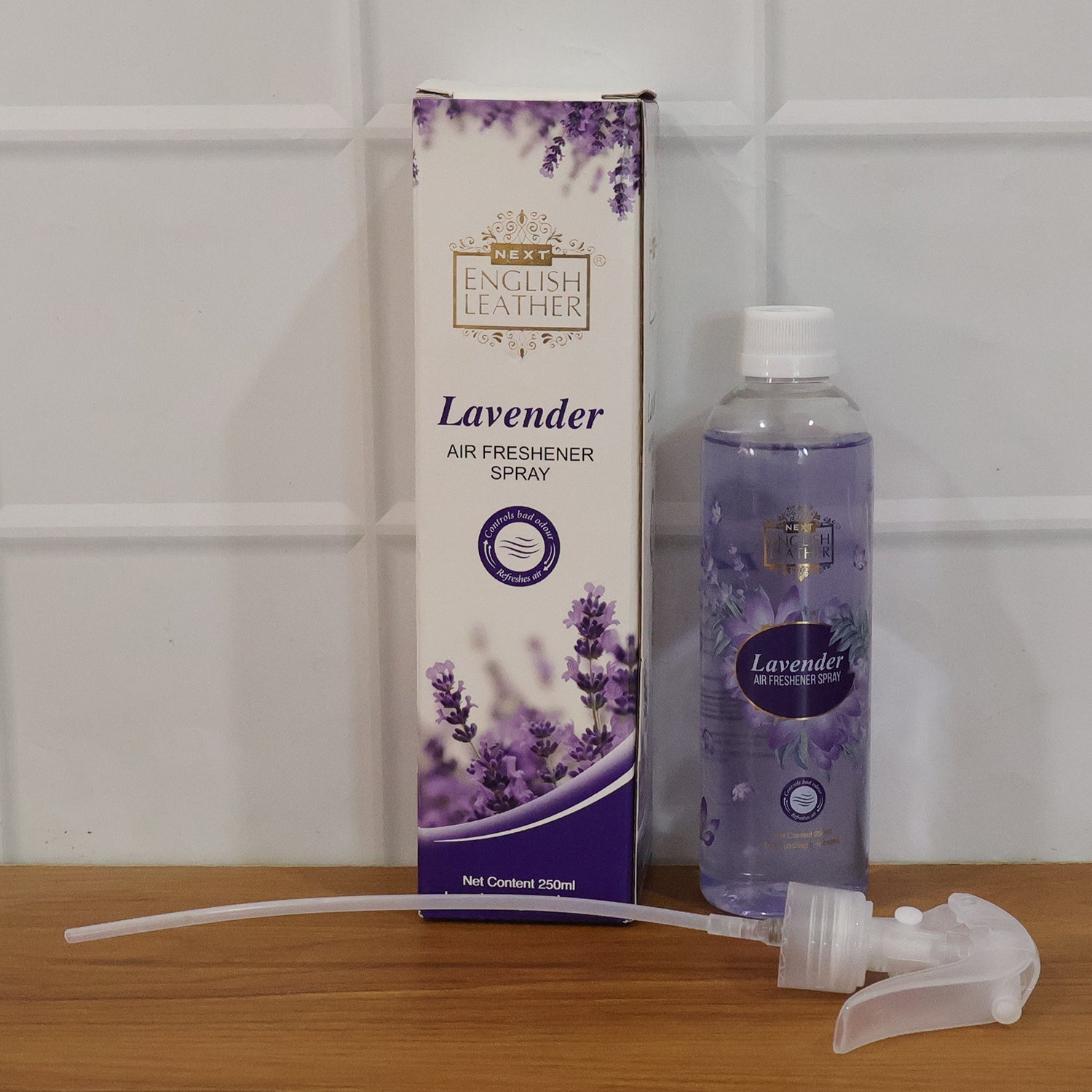 stylish Lavender fragrance spray packaging
