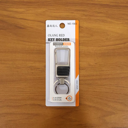 metal keychain accessory holder