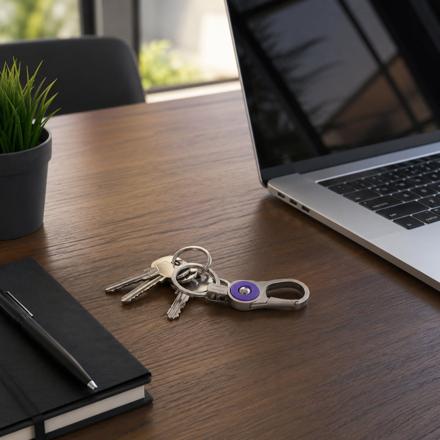 Premium Metal Keychain For Car And Bike Key Holder (1 Pc)