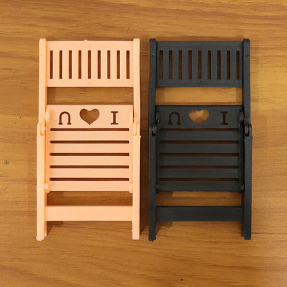 Mini Chair Shape Mobile Stand Holder (1 Pc)