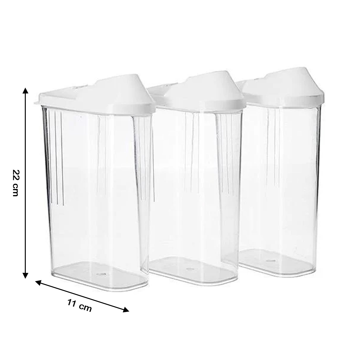 Premium 3pc airtight container set for home use