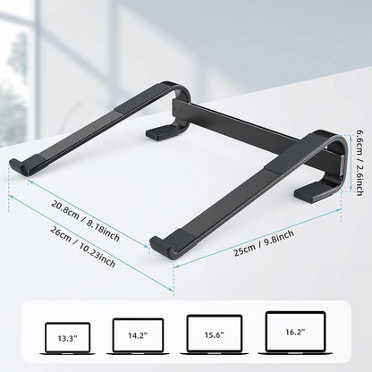 Sturdy metal laptop stand        
