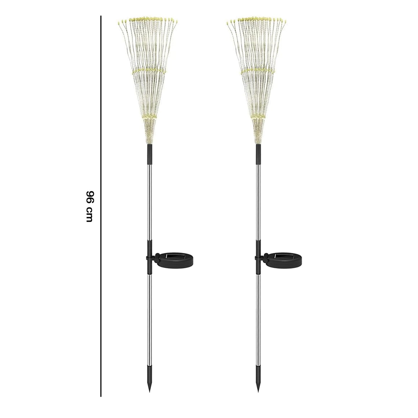 Decorative Solar Firework LED Garden Lights (2 Pc)