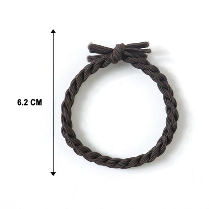 Braided Elastic Hair Bands Set (1 Set)