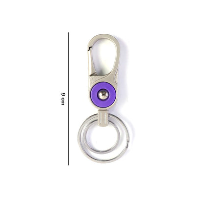 Premium Metal Keychain For Car And Bike Key Holder (1 Pc)