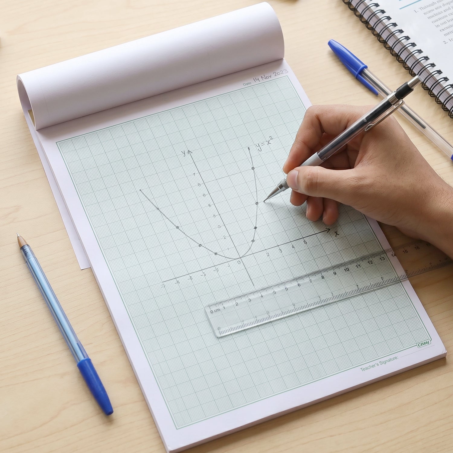Oddy A4 Graph Paper Lifestyle 4