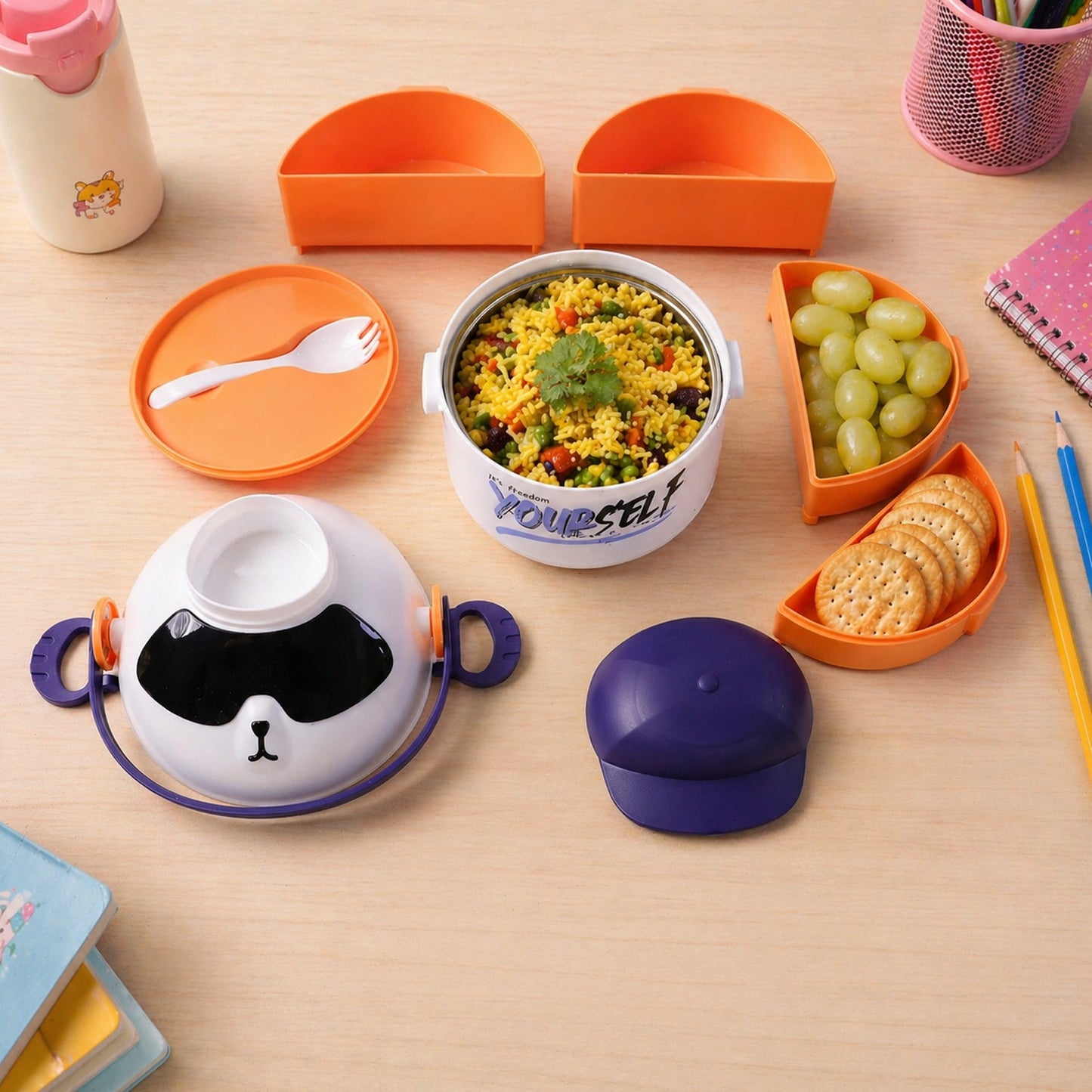 cool design plastic lunch box