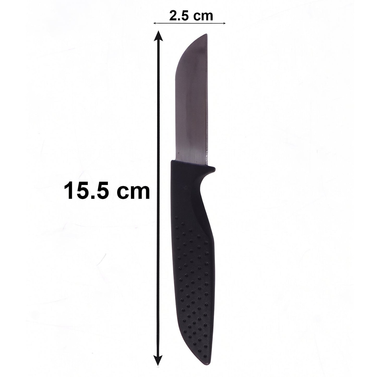 Kitchen Knife Set with Ergonomic Handles, Stainless Steel Chef Knives (12 Pc)