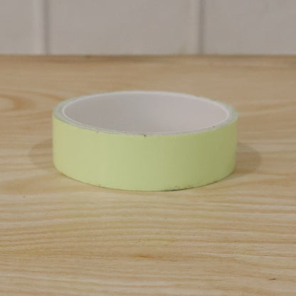 Adhesive tape roll side view
