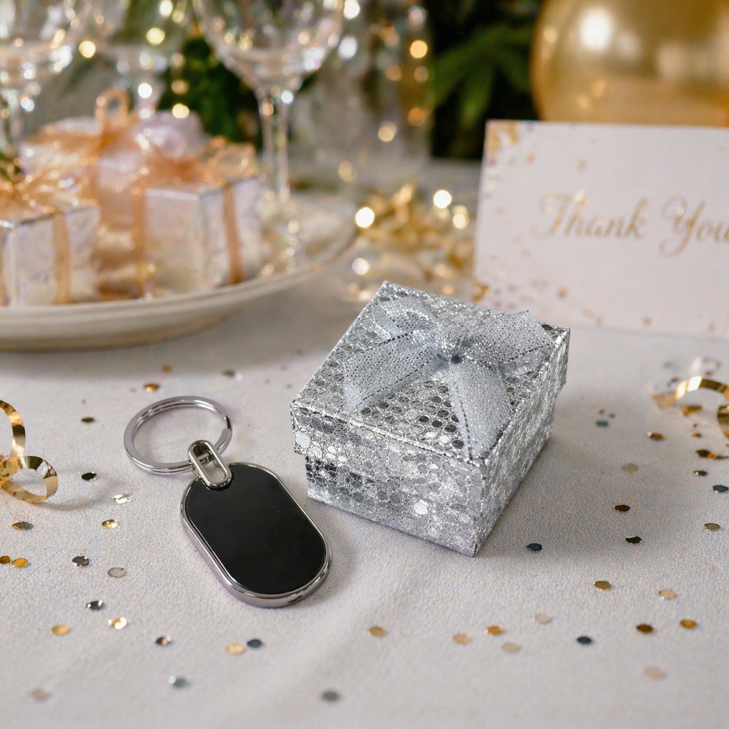 Stylish Metal Keyring