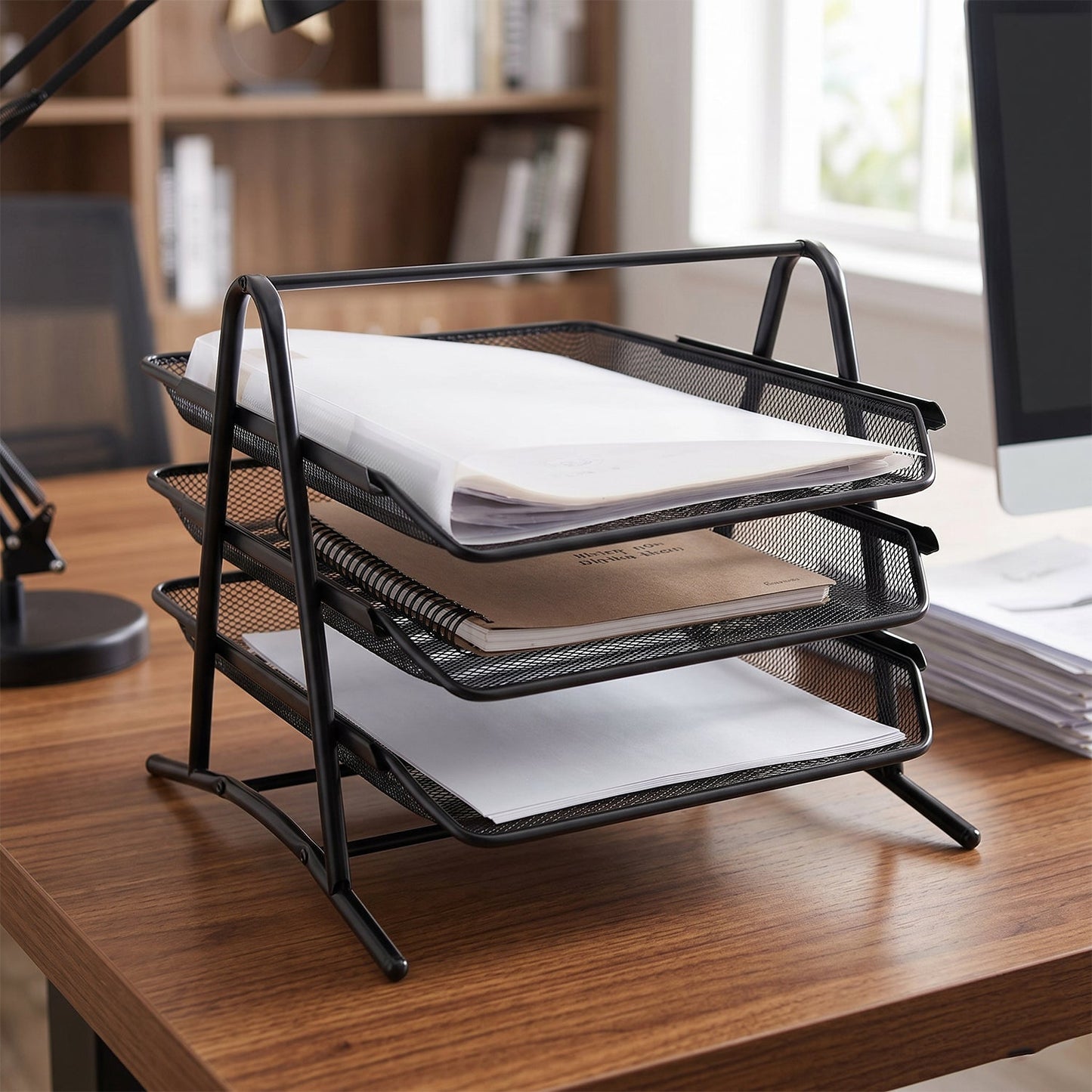 Heavy Duty Metal 3-Tier Multi Rack Stand – Durable Organizer Rack