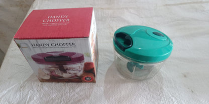 Handy Mini Plastic Vegetable Chopper