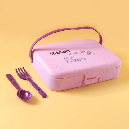 School tiffin box with section