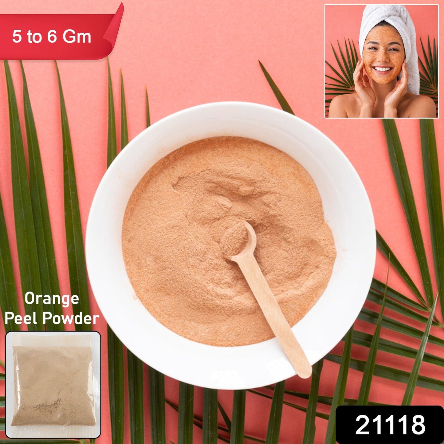 Natural face powder 