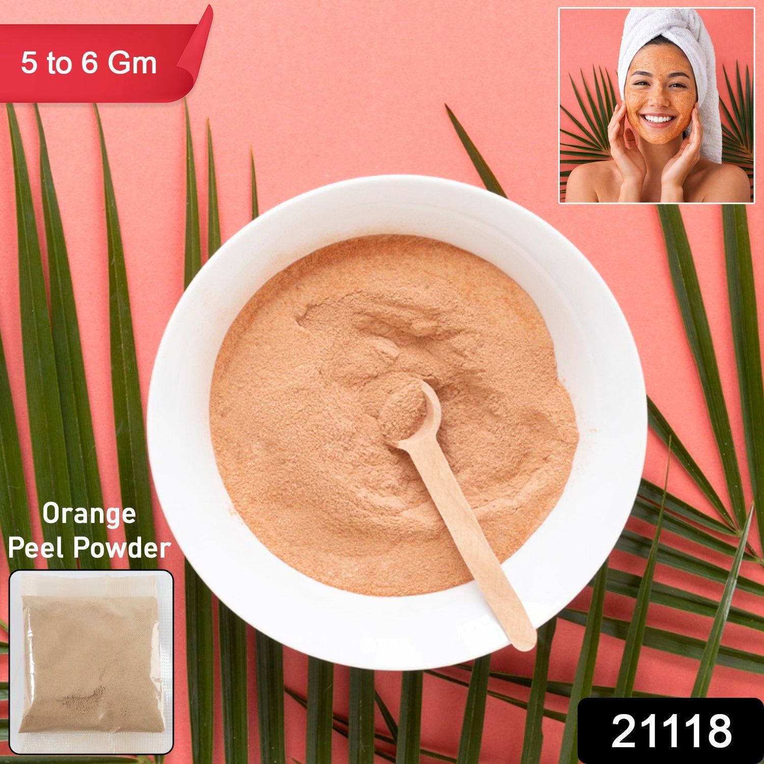 Natural face powder 